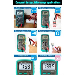 Đồng hồ đo điện tử Pro'skit MT-1210