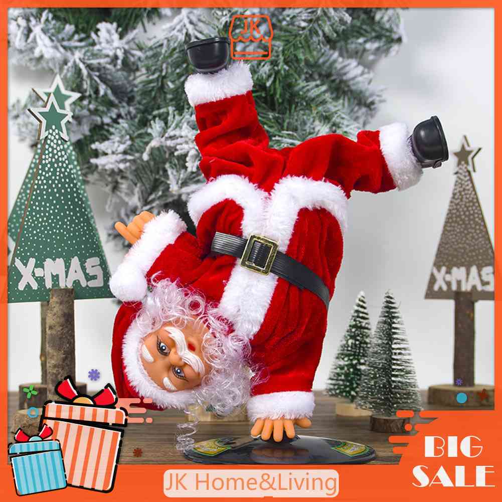 Búp Bê Hình Ông Già Noel Nhảy Múa Hip-Hop Phát Nhạc Sáng Tạo