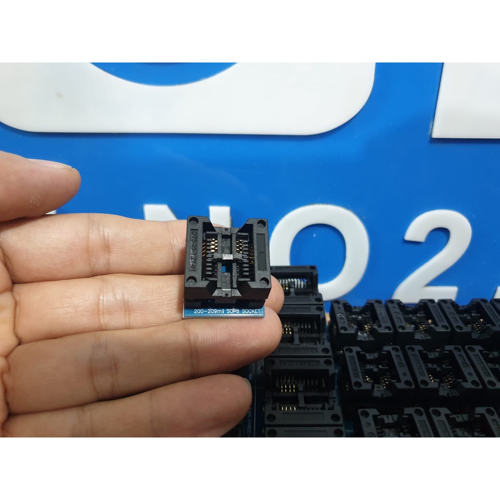 Đế nạp rom bios combo 8 chân to 8 chân nhỏ