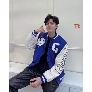 Áo bomber nỉ Gonz mặt cười H2A977