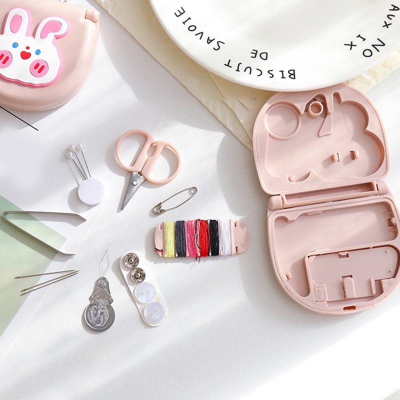 Hộp Dụng Cụ May Vá mini Họa Tiết Hoạt Hình Dễ Thương