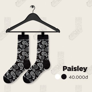 TẤT VỚ PAISLEY - PATTERN SOCKS