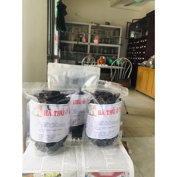 500gr Hà thủ ô đã chế sẵn sắc uống thơm ngon,hiệu quả