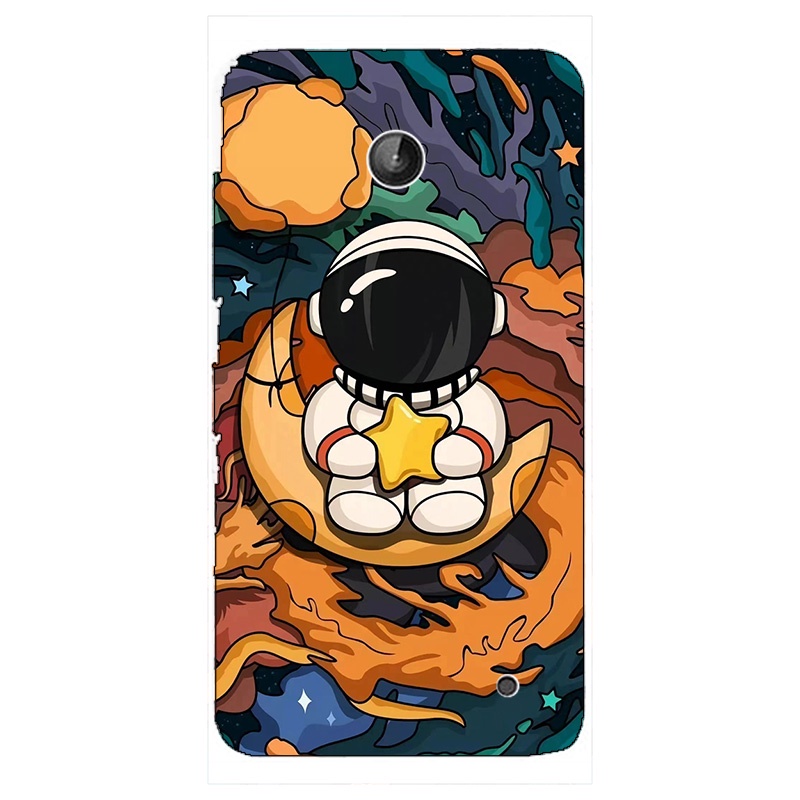 Ốp Điện Thoại Họa Tiết Phi Hành Gia HD Cho Nokia Lumia 630 635 636
