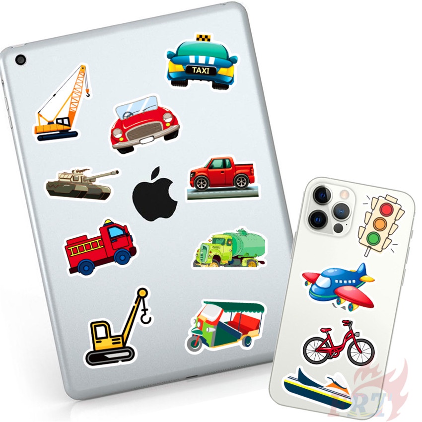 50Pcs/Set ❉ Vehicle Series 04 Cars Bus Truck Stickers ❉ DIY Fashion Waterproof Doodle Decals Stickers