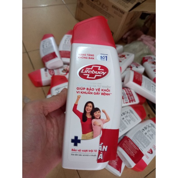 SỮA TẮM LIFEBOUY Sữa Dưỡng Ẩm  200g/kháng khuẩn ion 200g/cát tường 200g