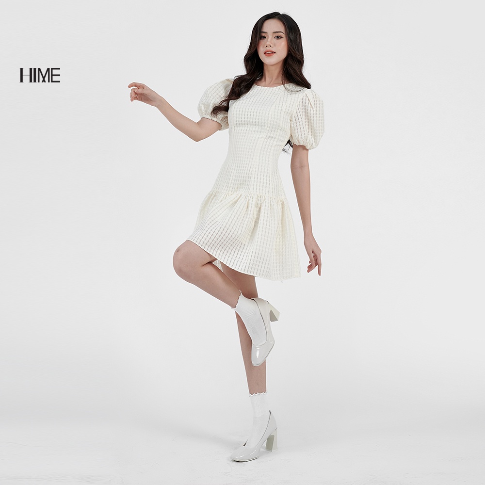 Váy thiết kế xốp tay bồng HIME H101