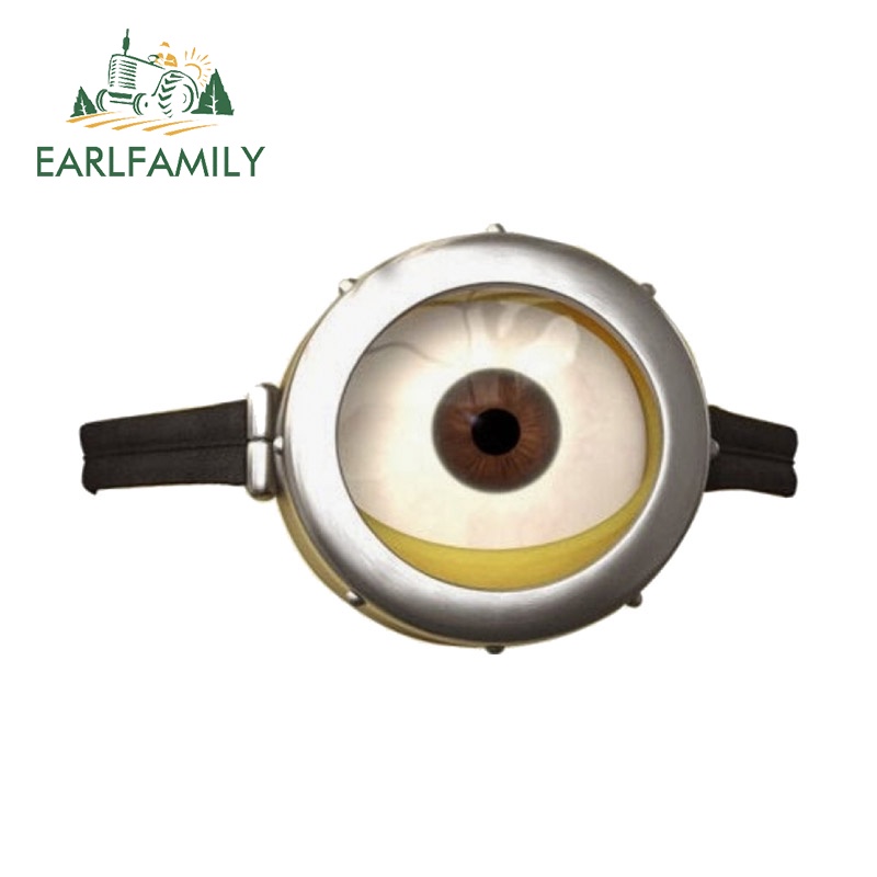 Earlfamily 13cm x 7.8cm cho Minion Clipart Anime Xe Decal Vinyl Chống Thấm Nước Cản Đề Can Laptop Đàn Guitar Hành Lý Trang Trí