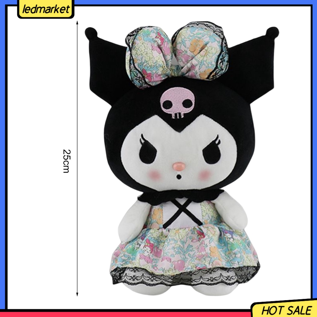 Gấu Bông  Đồ chơi nhồi bông Kuromi Melody Bằng Cotton Chống Biến Dạng Hàng Ngày