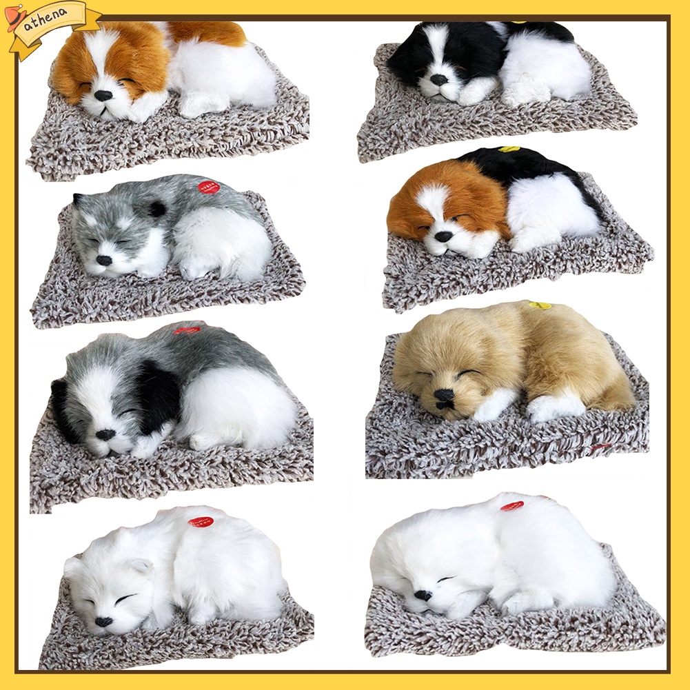 Chú chó nhồi bông Husky đáng yêu trang trí dễ thương