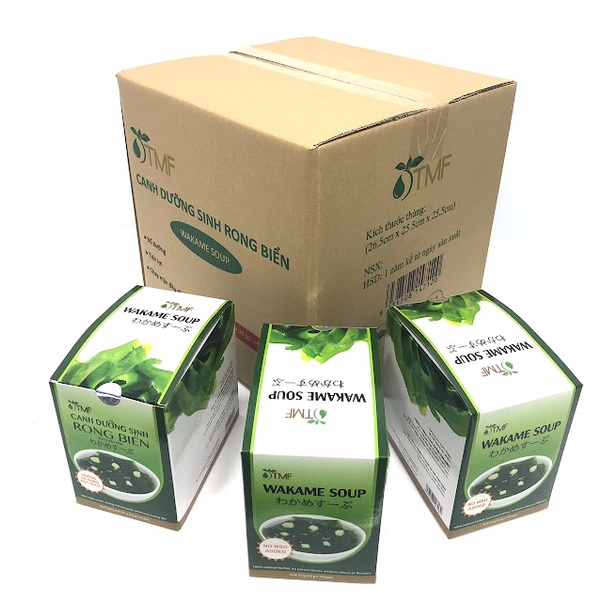 CANH DƯỠNG SINH RONG BIỂN HỘP 10 GÓI