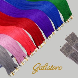 Tóc line dán, tóc giả dán light, làm từ sợi protein giống tóc thật