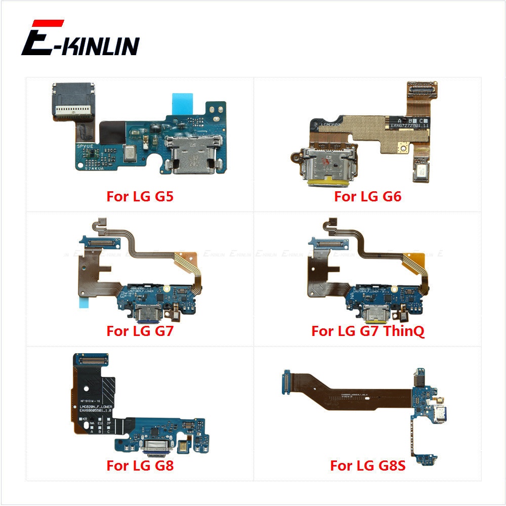 Bảng Mạch Cổng Sạc usb Kèm Dây Cáp mic Dành Cho lg g5 g6 plus g7 g8 g8x g8s thinq