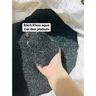 Cát đen Platinum trang trí bể cá