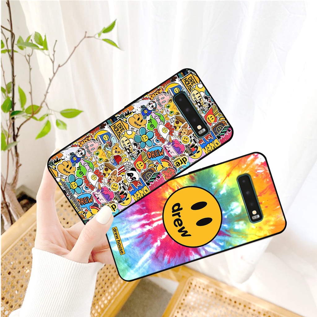 Ốp lưng Samsung S10 - S10 Plus - S10 5G in hình drew mascot, skull, shark.Ốp drew cute,cool ngầu