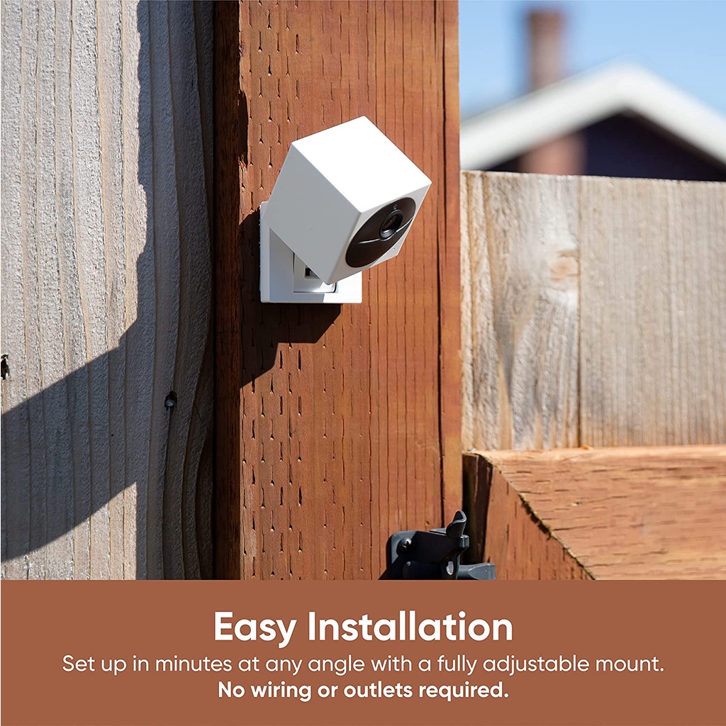 Camera giám sát không dây wyze cam outdoor - pin 6 tháng - lưu trữ offline