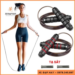Dây Nhảy Thể Dục Kèm Tạ Sắt Siêu Bền