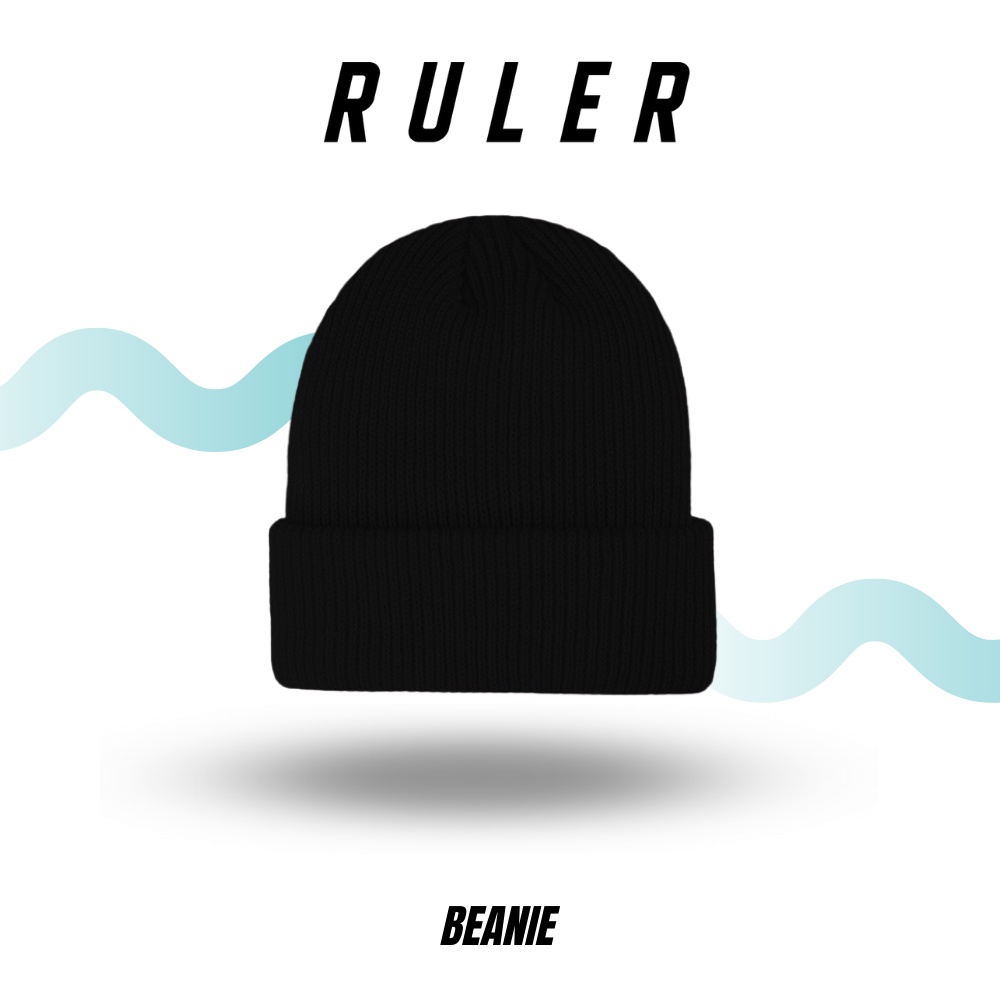 Nón len beanie basic