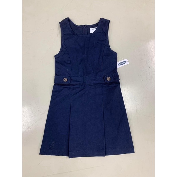 Đầm  liền kaki xuất dư xịn cho bé đi học.