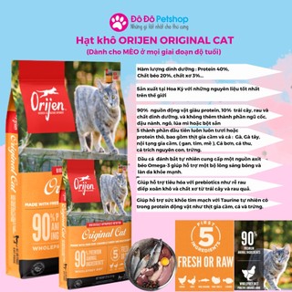 Orijen original cat-thức ăn cho mèo cao cấp từ canada