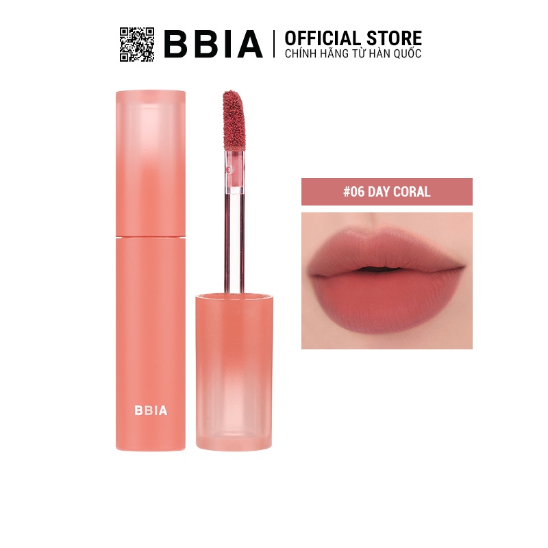 [HÀNG TẶNG KHÔNG BÁN] Son kem Bbia Sheer Velvet Tint( màu ngẫu nhiên) 3g Bbia Official Store