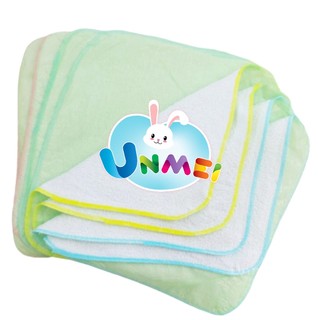Bịch 10 Tấm Lót Sơ Sinh UNMEI Chống Thấm Giặt Máy 30x30 cm, Viền May Cuốn Biên, dùng nhiều lần Thương Hiệu Unmei