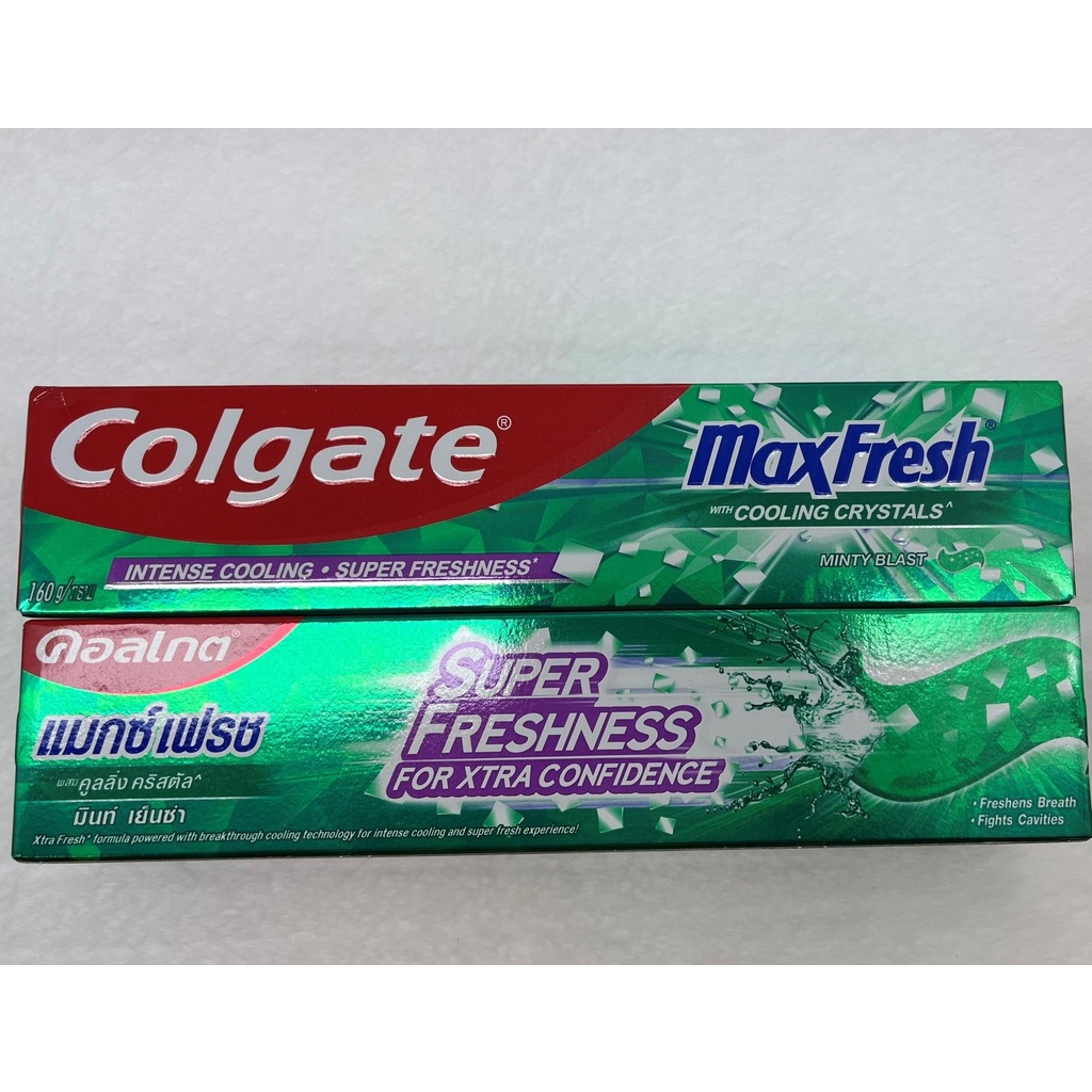 Kem đánh răng Colgate Maxfresh Thái Lan chính hãng - tuýp to 160gr
