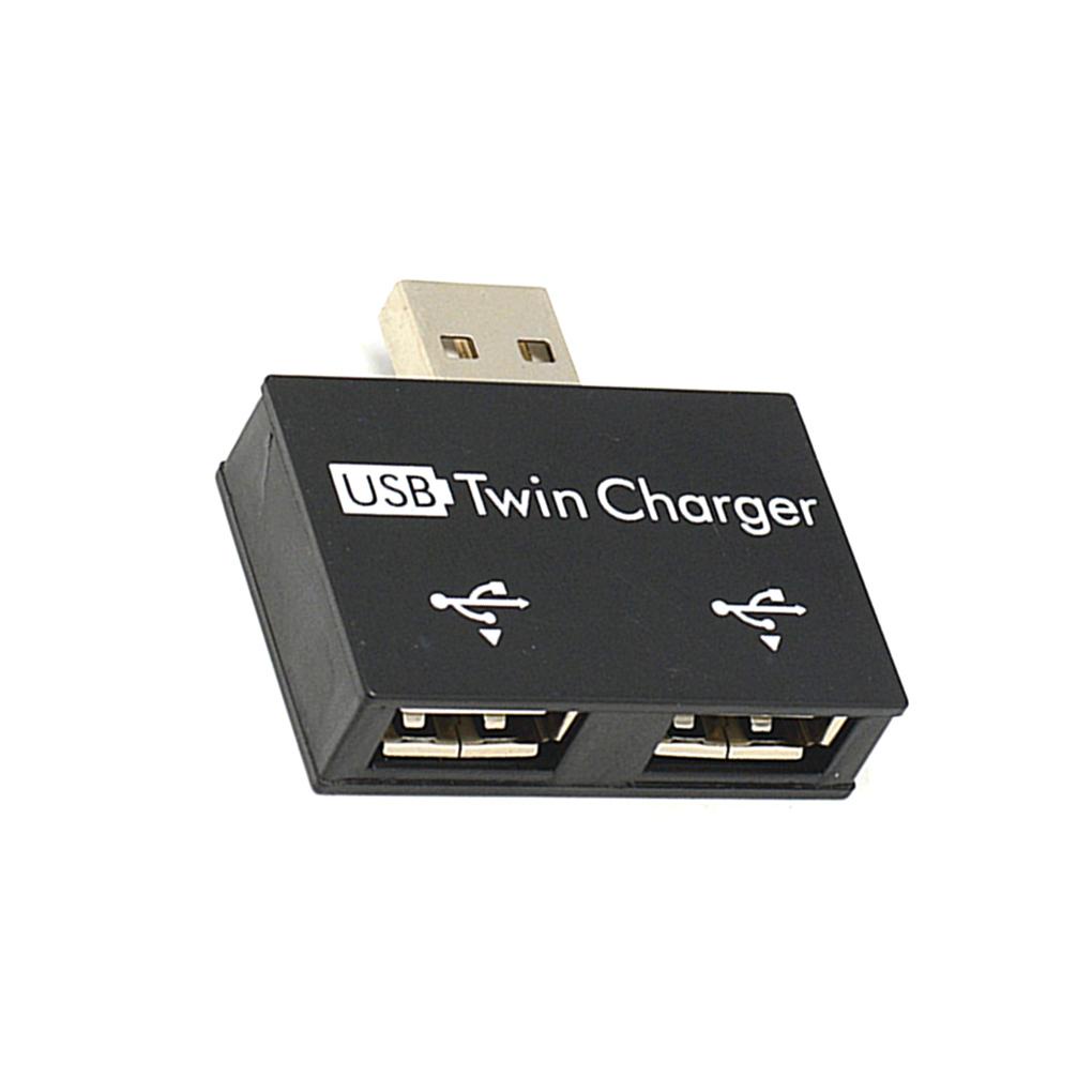 Bộ Chia 2 Cổng Usb 2 0 Tốc Độ Cao Siêu Nhẹ Thời Trang Cho Máy Tính