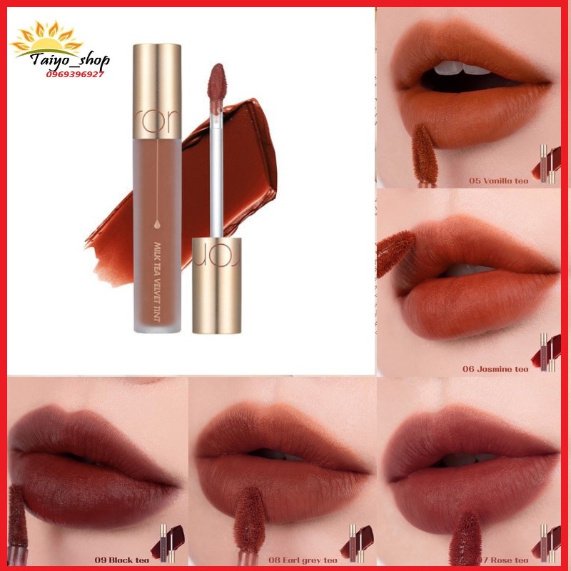 Son Kem Lì, Mịn Mượt Như Nhung Romand Milk Tea Velvet Tint 4.4g