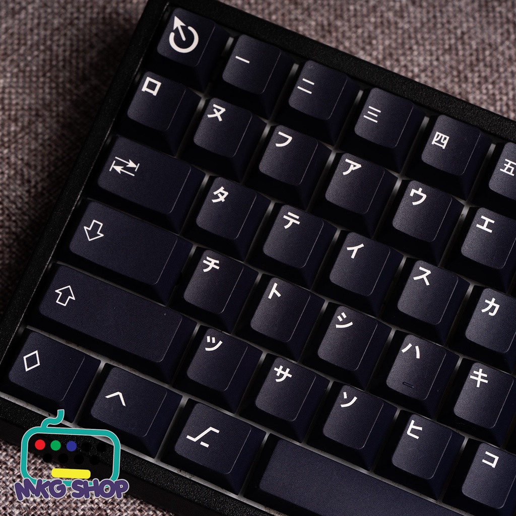 Katakana, nhựa PBT in nhiệt dyesub, nút bàn phím cơ rẻ đẹp, cherry profile