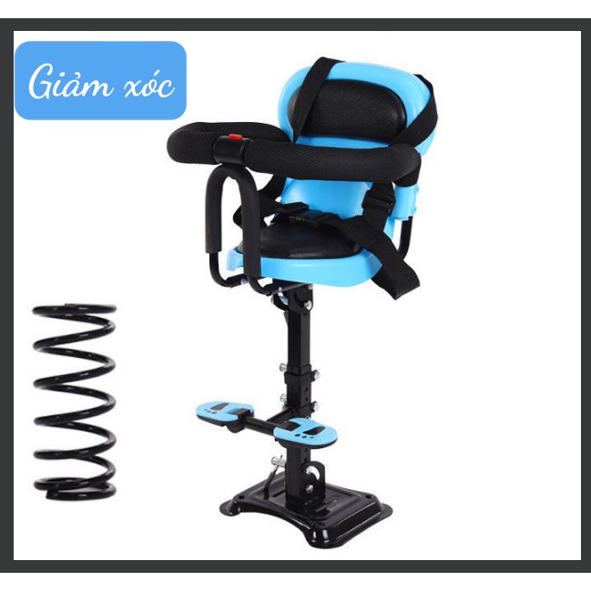 Ghế trẻ em ngồi xe máy tay ga ghế ngồi xe đạp điện cho bé