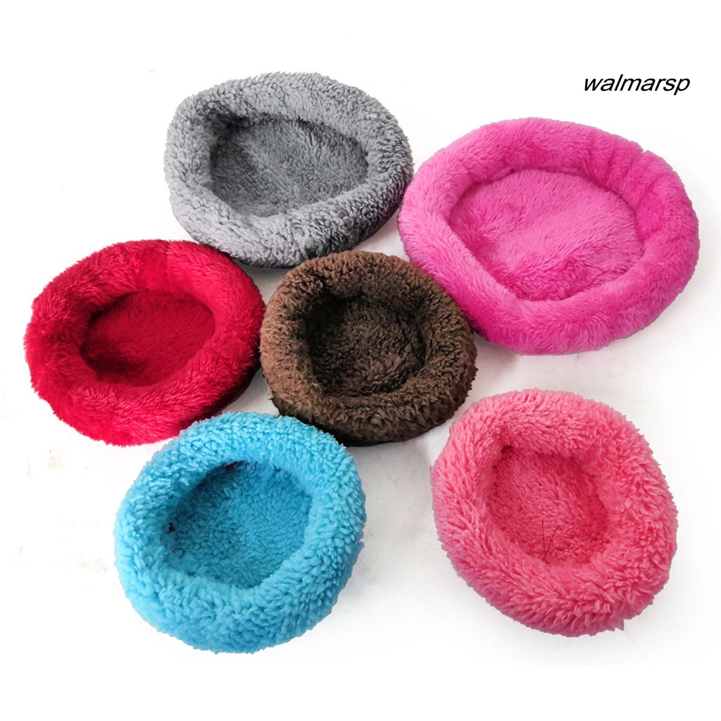 Thảm Nhung Hình Tròn Giữ Ấm Cho Chuột Hamster / Thỏ