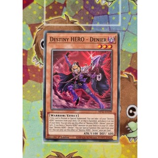 Thẻ bài yugioh monster destiny hero - denier - mp22-en199 - common