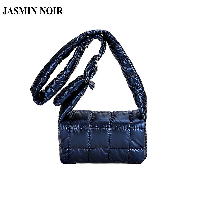 Túi đeo chéo JASMIN NOIR bằng nylon đơn giản thời trang dành cho nữ