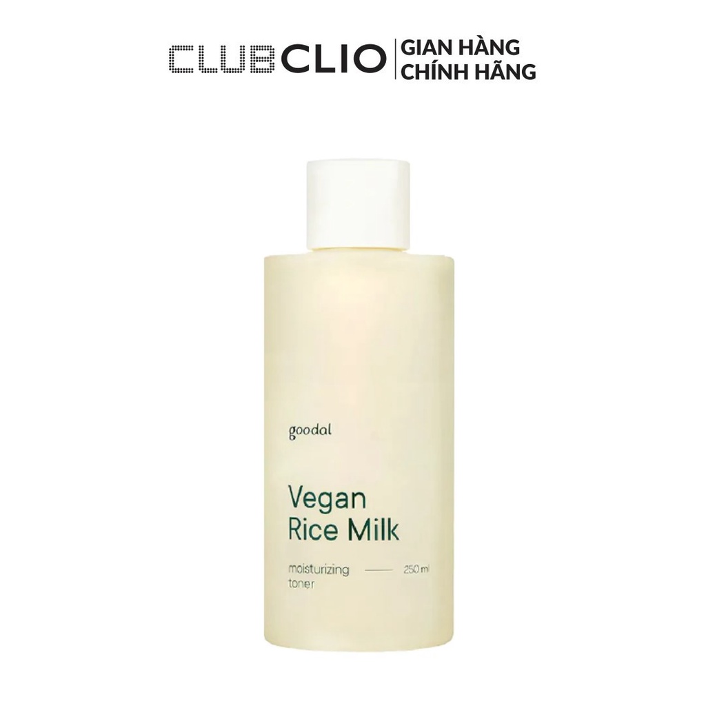 Nước Cân Bằng Dưỡng Ẩm Goodal Vegan Rice Milk Moisturizing Toner 250Ml