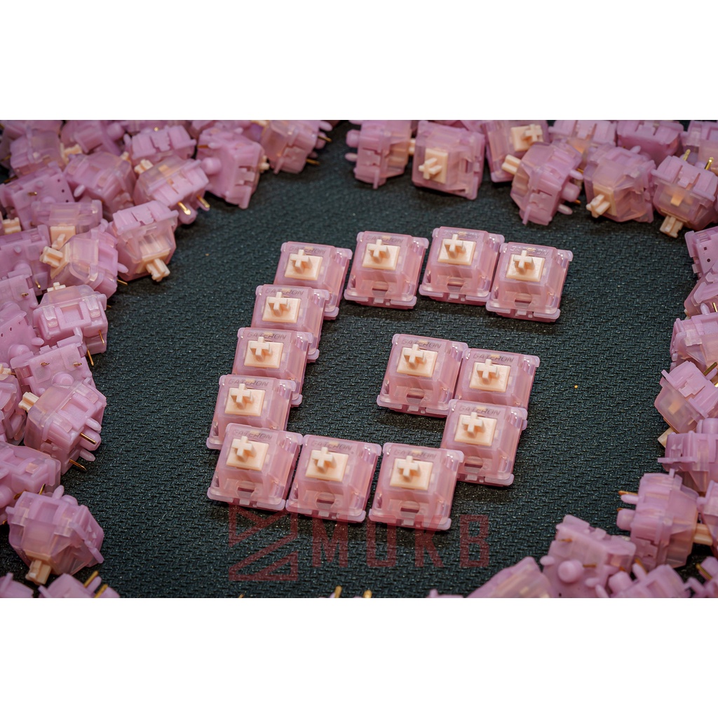 Gateron Pure Berry switch - Công tắc bàn phím cơ