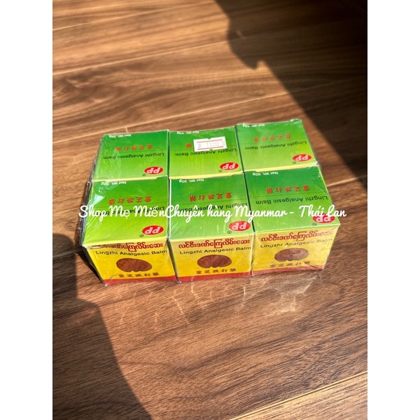 Dầu cù là linh chi đỏ Myanmar lọ 30g - Date 2026 - Sản phẩm số 1 Myanmar