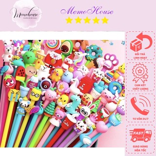 Bút bi mực đen nước đẹp dễ thương độc đáo nhiều mẫu, nhiều mẫu cute