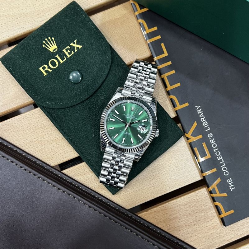 Đồng hồ cơ nam Rolex cơ size 41mm được xem hàng trước.