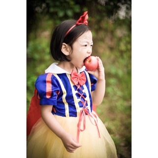 Váy công chúa bạch tuyết hoá trang Halloween cho bé gái
