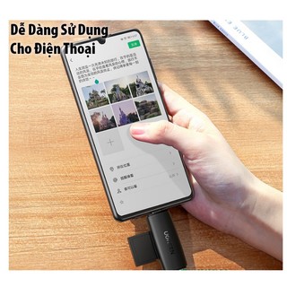Đầu Đọc Thẻ SD/TF Chuẩn USB Type-C Và USB 3.0 Ugreen 80191