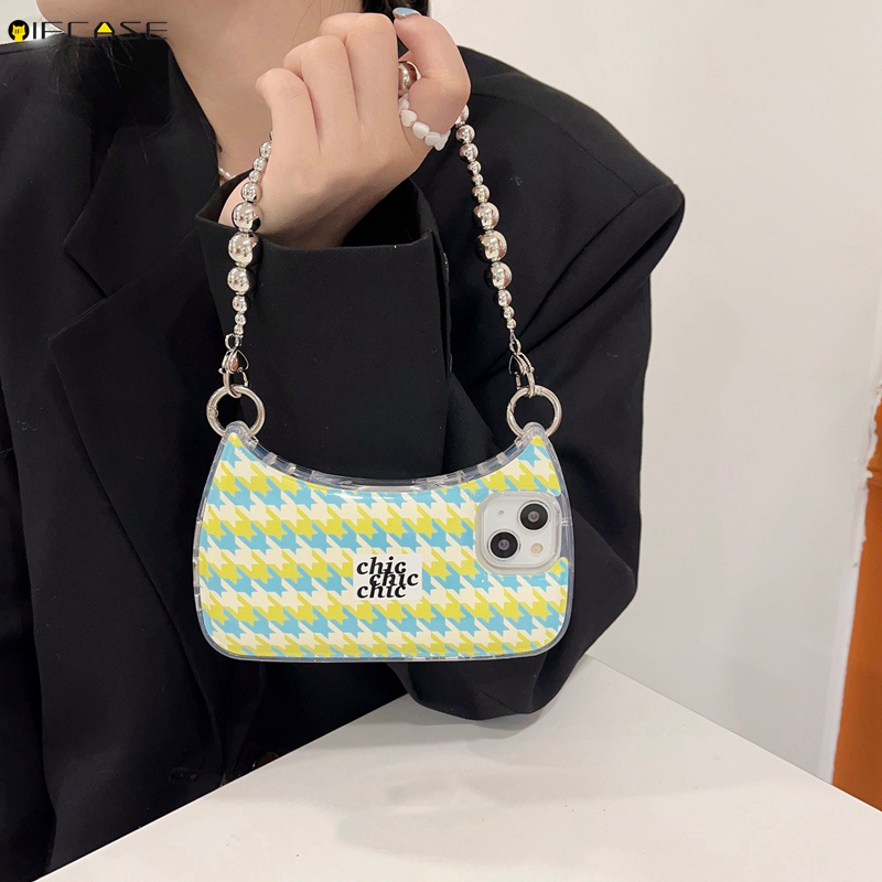 Ốp Điện Thoại Họa Tiết Túi Xách 3D Có Dây Đeo Cho iPhone 14 Plus 14 13 12 11 Pro Max