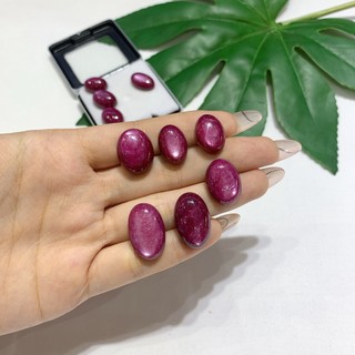 Mặt đá ruby nam phi oval 9a size lớn mới về