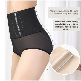 quần gen su lưới gen bụng thon gọn