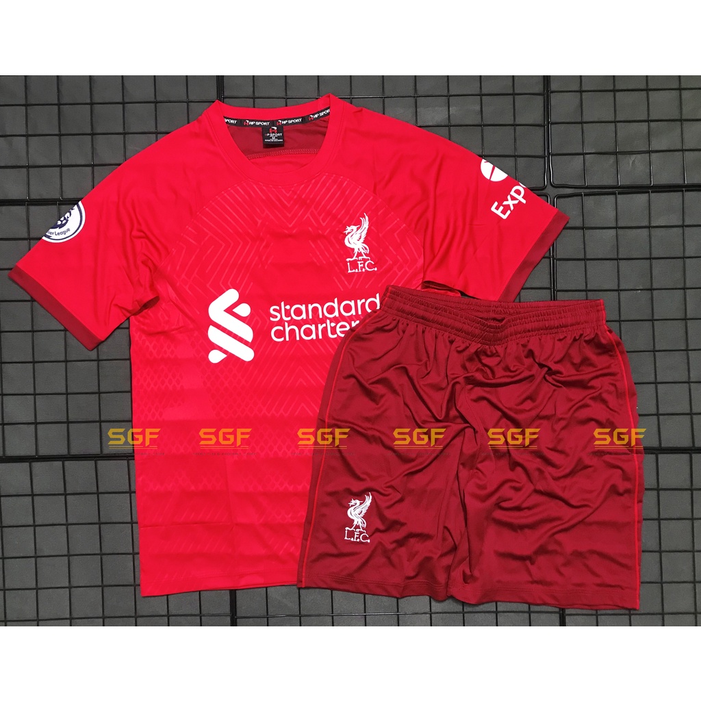 Đồ Bóng Đá LIVERPOOL đỏ sân nhà 2023