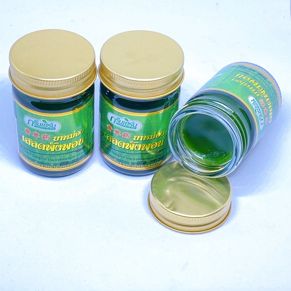 Cù Là Thơm Thảo Dược Green Herb 50g-Hàng Chính Hãng Thái Lan