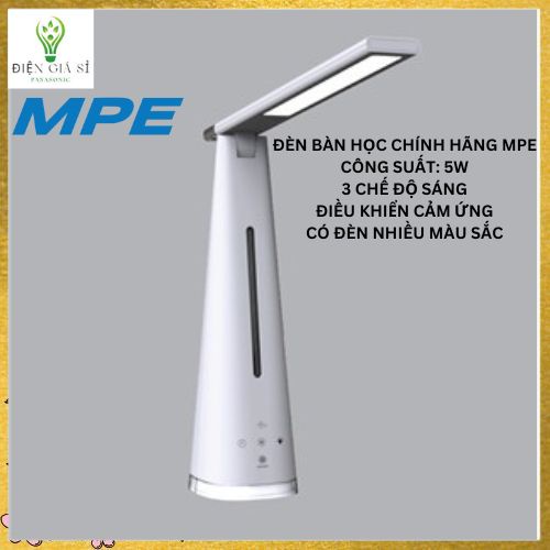 Đèn Bàn Học(TL-6) Chính Hãng MPE_3 Chế Độ Sáng_Có Quạt