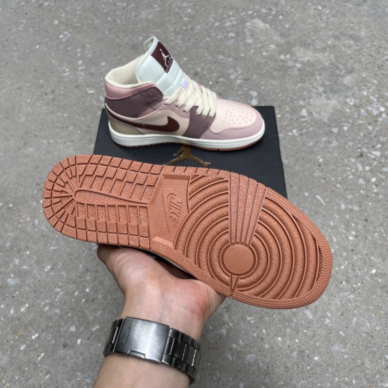 Giày JD1 Milk tea brown nữ
