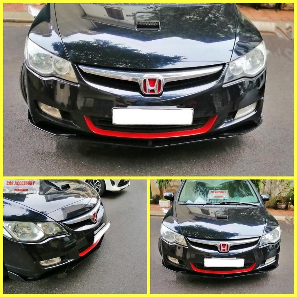 Siêu Khuyến Mãi Giảm Giá Lip trước, lipo trước, ốp cản trước, ốp trước xe CIVIC các đời xe 2006-2022 HÀNG CAO CẤP