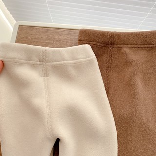 Quần Legging Phối Lông Ấm Áp Thời Trang Cho Bé